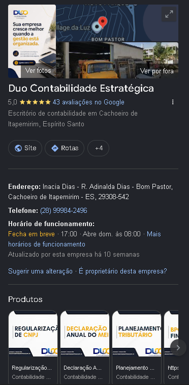 Google Meu Negócio